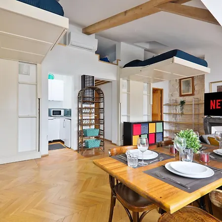 Studio Appartement Quartier Pantheon 3 Free Netflix-3